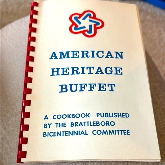 Vintage Other - American Heritage Buffet Spiral Cookbook Paperback GUC